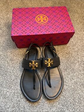 Tory Burch Everly Sandal - Black